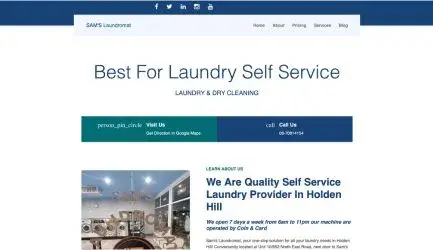 Sams Laundromat project